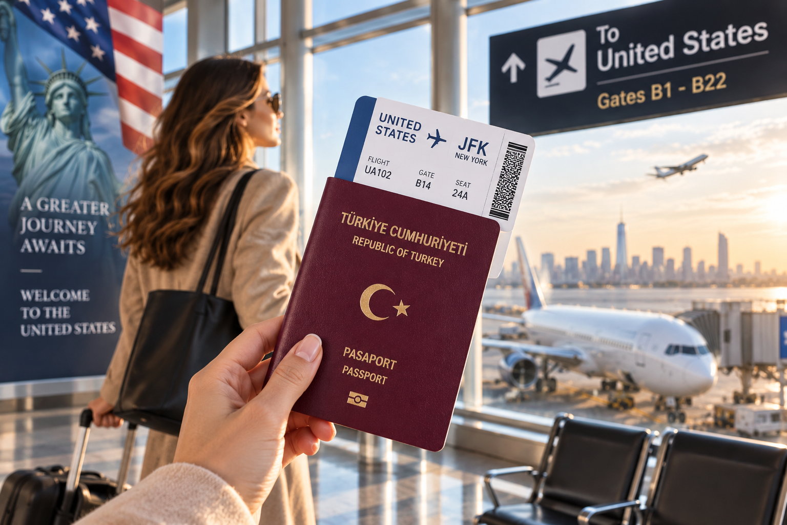 Amerika vizesi danışmanlığı ve B1 B2 turist vizesi başvurusu