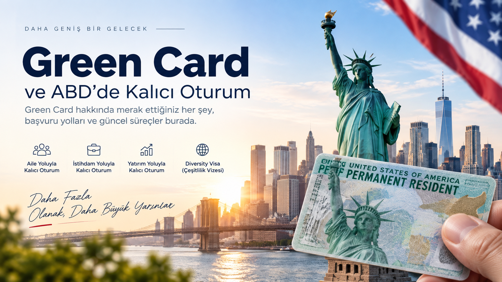 Green Card ve ABD'de kalıcı oturum yolları